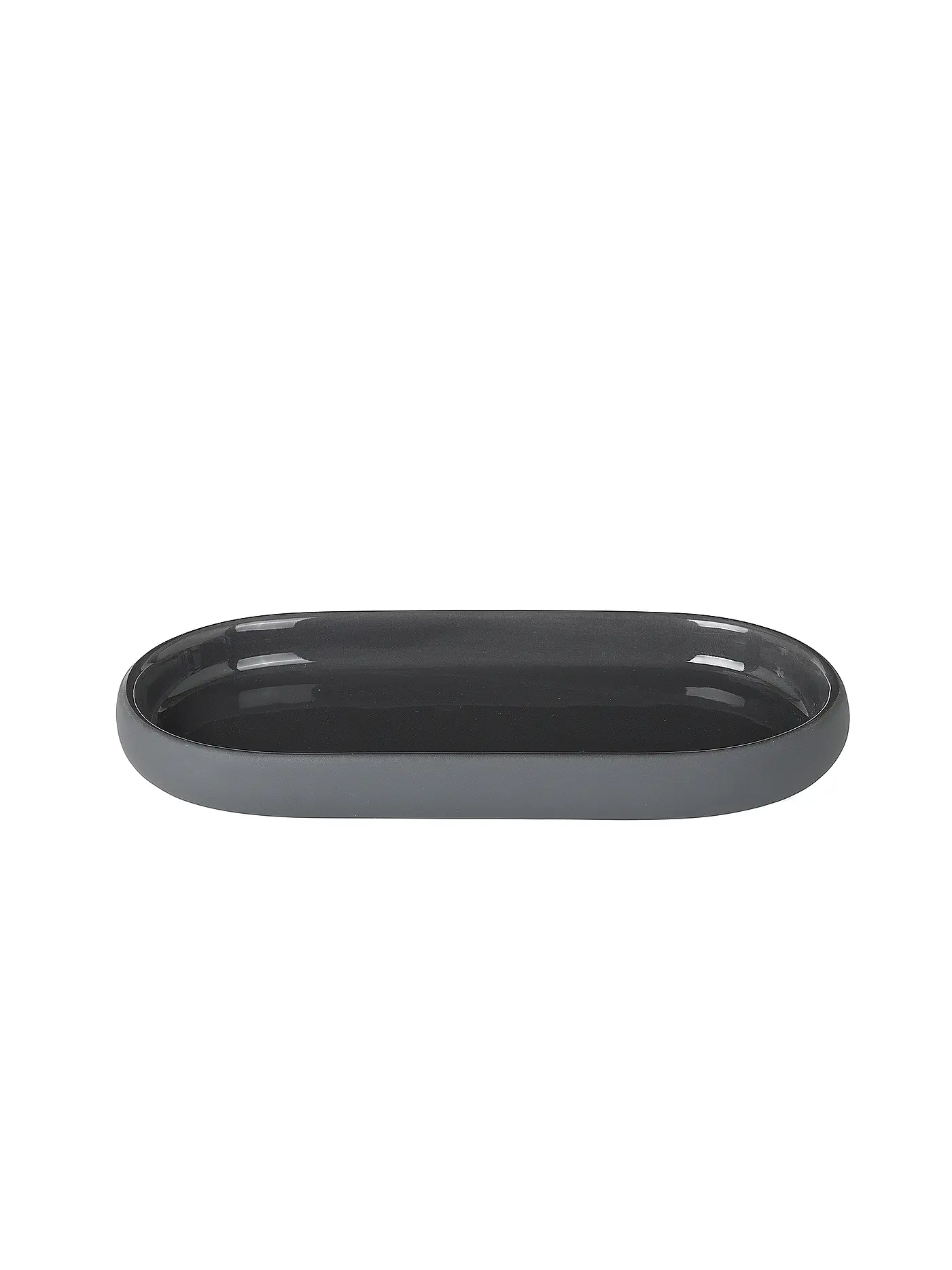 BLOMUS | Tablett SONO 2x10x19cm White | grau